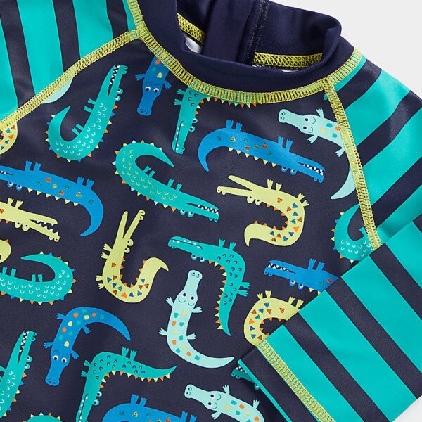 Mothercare Baby Boy Swimwear Croc All Over Print Sunsafe Mothercare 👶